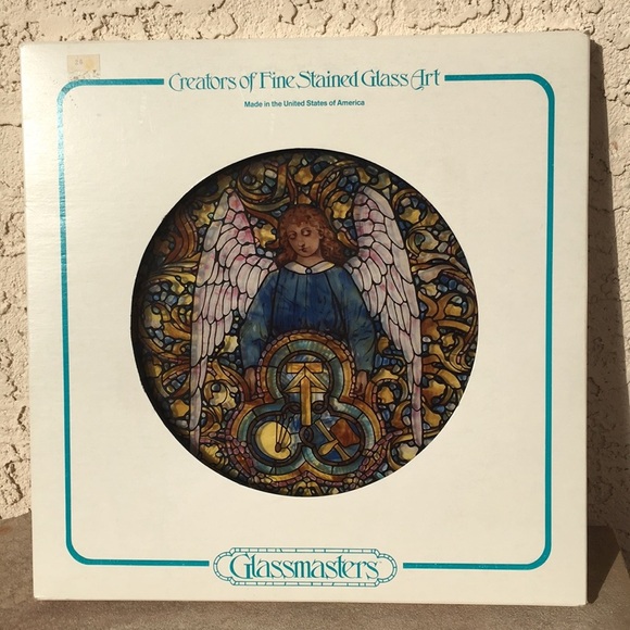 Glassmasters “Angel of the Arts” Stained Glass - Picture 1 of 16
